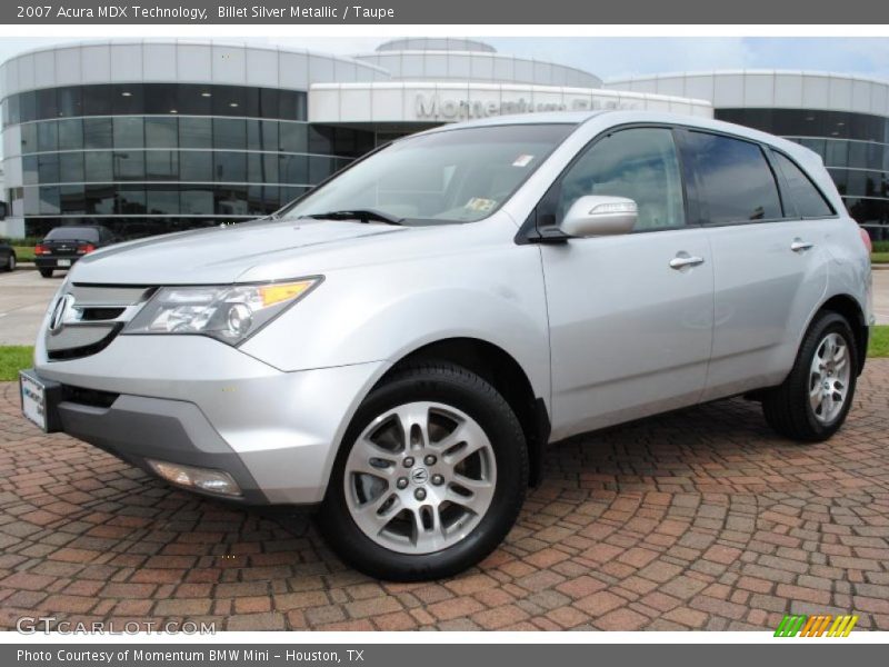 Billet Silver Metallic / Taupe 2007 Acura MDX Technology