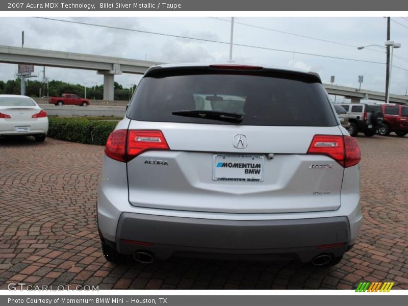Billet Silver Metallic / Taupe 2007 Acura MDX Technology