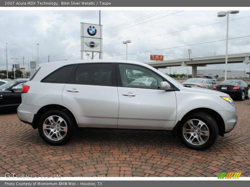 Billet Silver Metallic / Taupe 2007 Acura MDX Technology