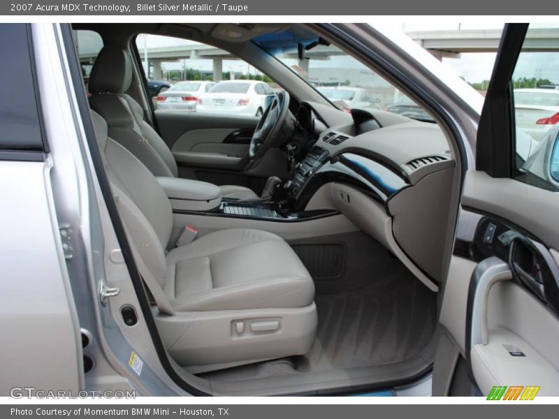 Billet Silver Metallic / Taupe 2007 Acura MDX Technology