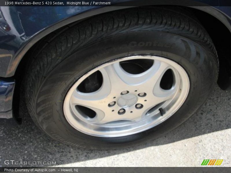 Midnight Blue / Parchment 1998 Mercedes-Benz S 420 Sedan