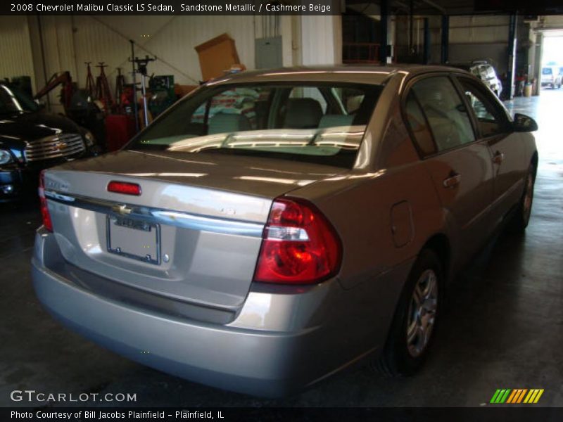 Sandstone Metallic / Cashmere Beige 2008 Chevrolet Malibu Classic LS Sedan