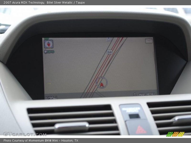 Billet Silver Metallic / Taupe 2007 Acura MDX Technology