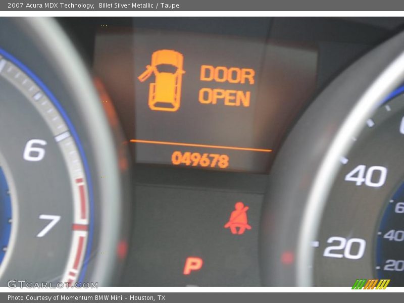 Billet Silver Metallic / Taupe 2007 Acura MDX Technology
