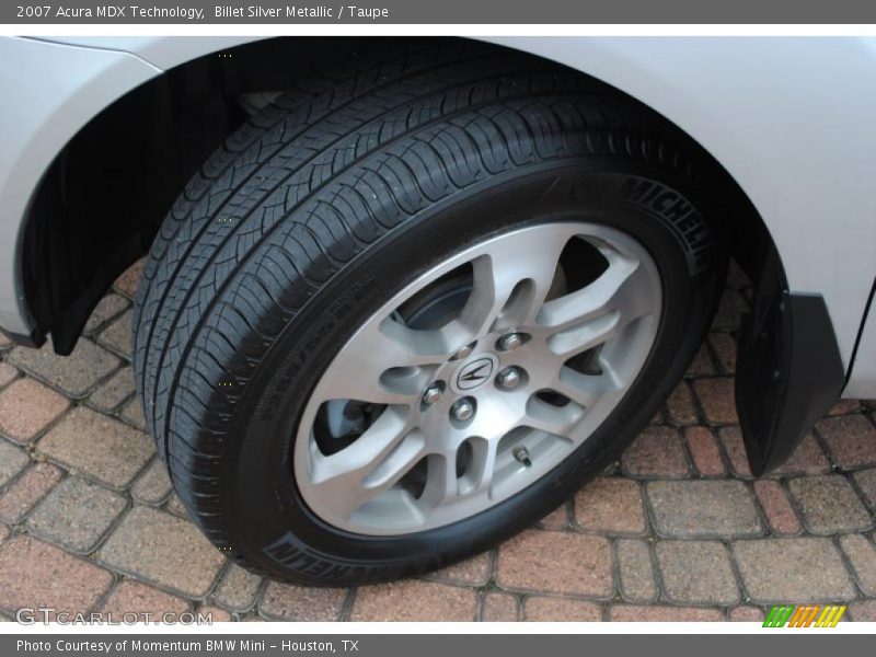 Billet Silver Metallic / Taupe 2007 Acura MDX Technology