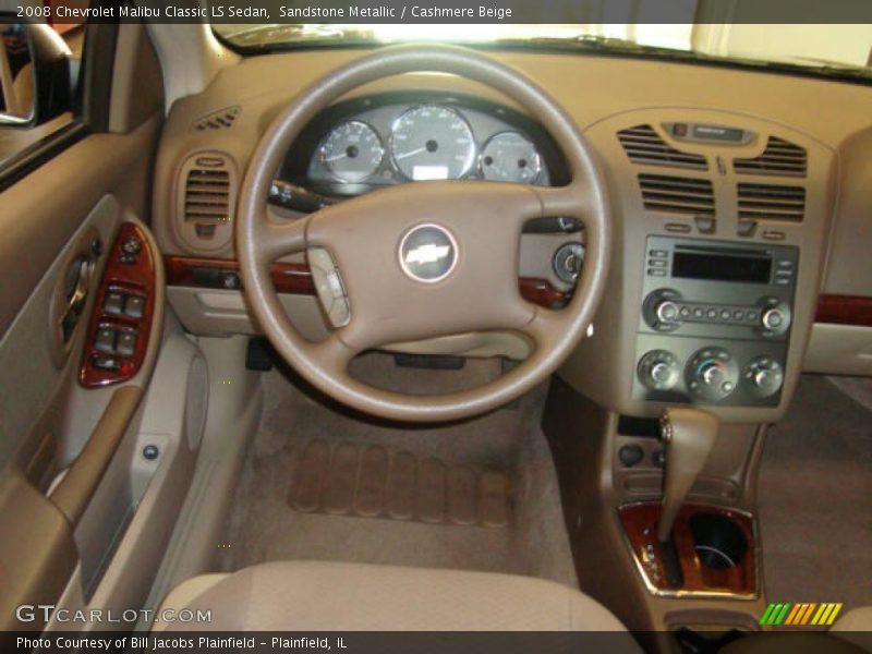 Sandstone Metallic / Cashmere Beige 2008 Chevrolet Malibu Classic LS Sedan