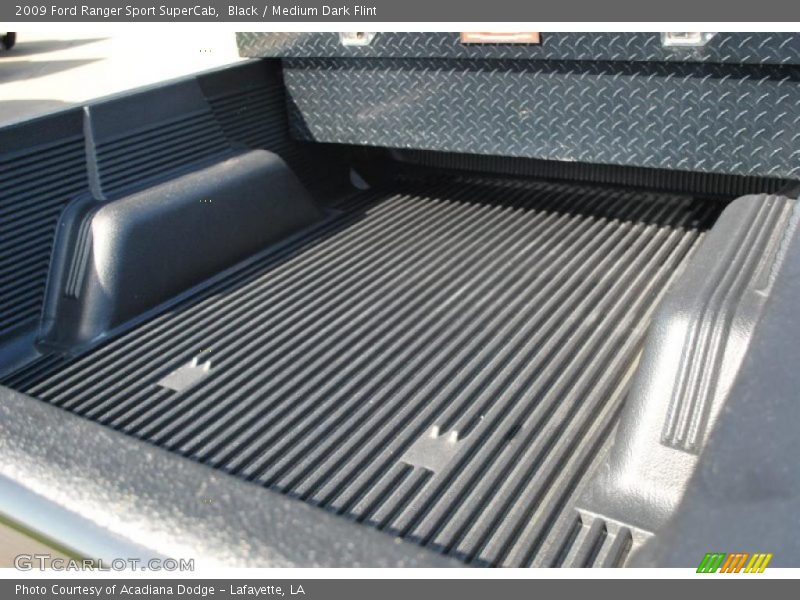 Black / Medium Dark Flint 2009 Ford Ranger Sport SuperCab