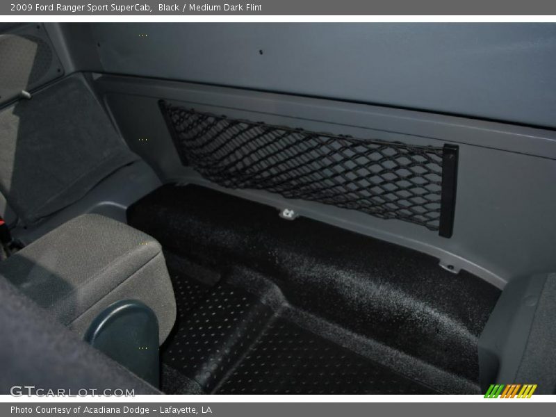 Black / Medium Dark Flint 2009 Ford Ranger Sport SuperCab