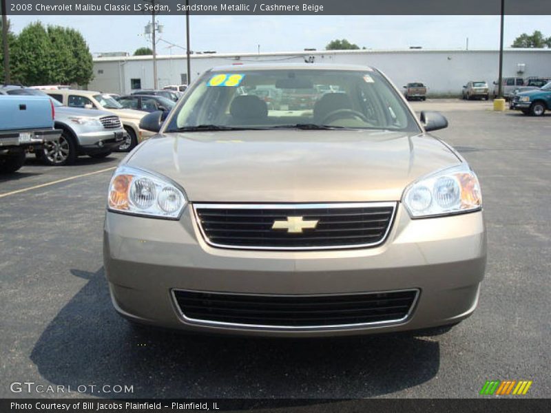 Sandstone Metallic / Cashmere Beige 2008 Chevrolet Malibu Classic LS Sedan