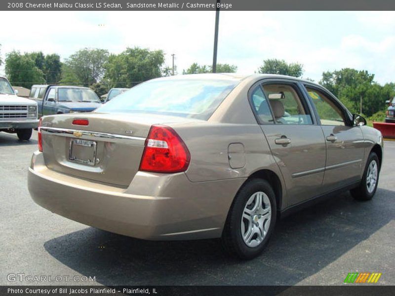 Sandstone Metallic / Cashmere Beige 2008 Chevrolet Malibu Classic LS Sedan