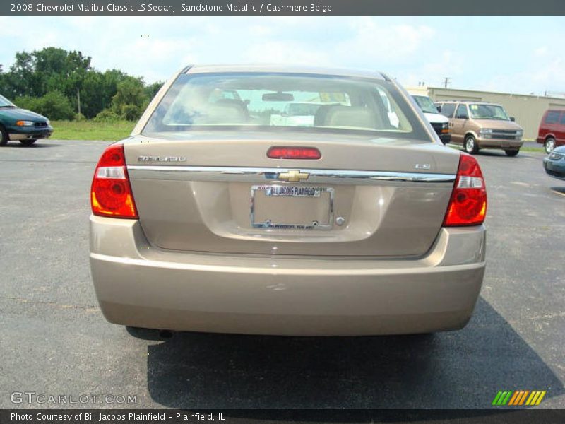 Sandstone Metallic / Cashmere Beige 2008 Chevrolet Malibu Classic LS Sedan