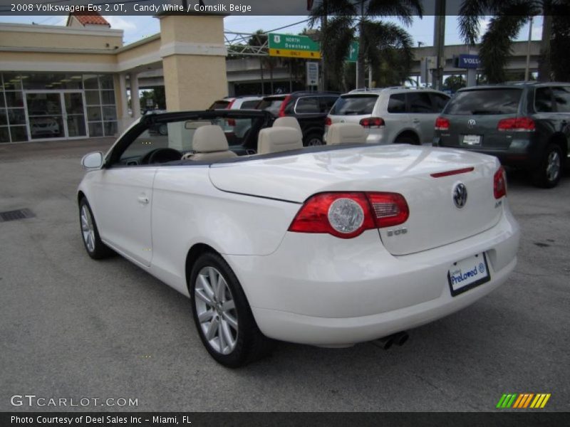 Candy White / Cornsilk Beige 2008 Volkswagen Eos 2.0T