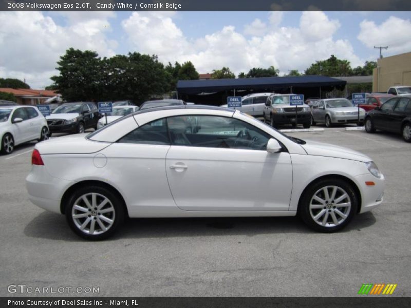 Candy White / Cornsilk Beige 2008 Volkswagen Eos 2.0T