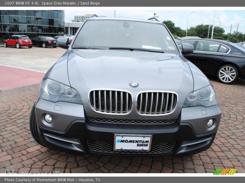 Space Grey Metallic / Sand Beige 2007 BMW X5 4.8i