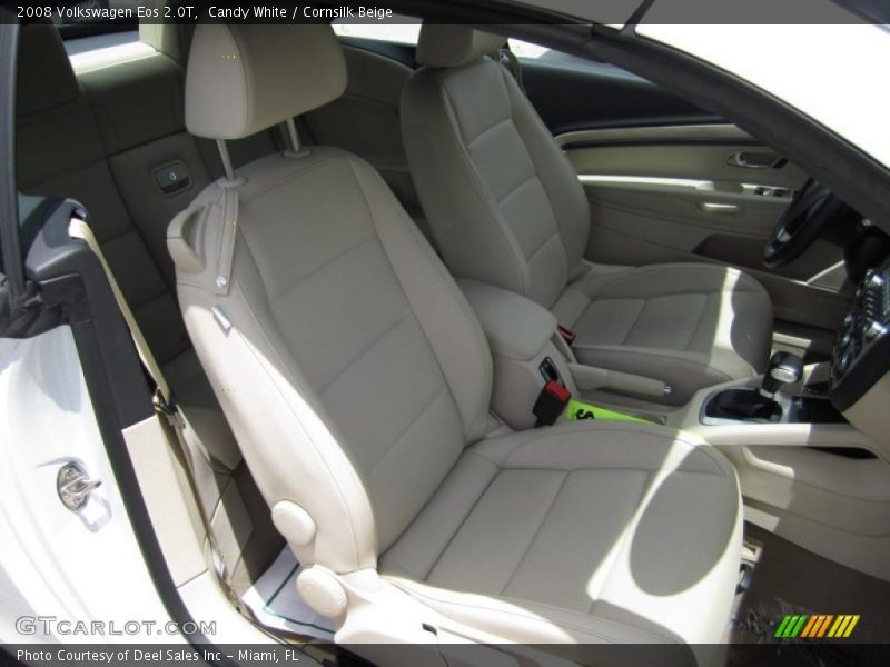 Candy White / Cornsilk Beige 2008 Volkswagen Eos 2.0T