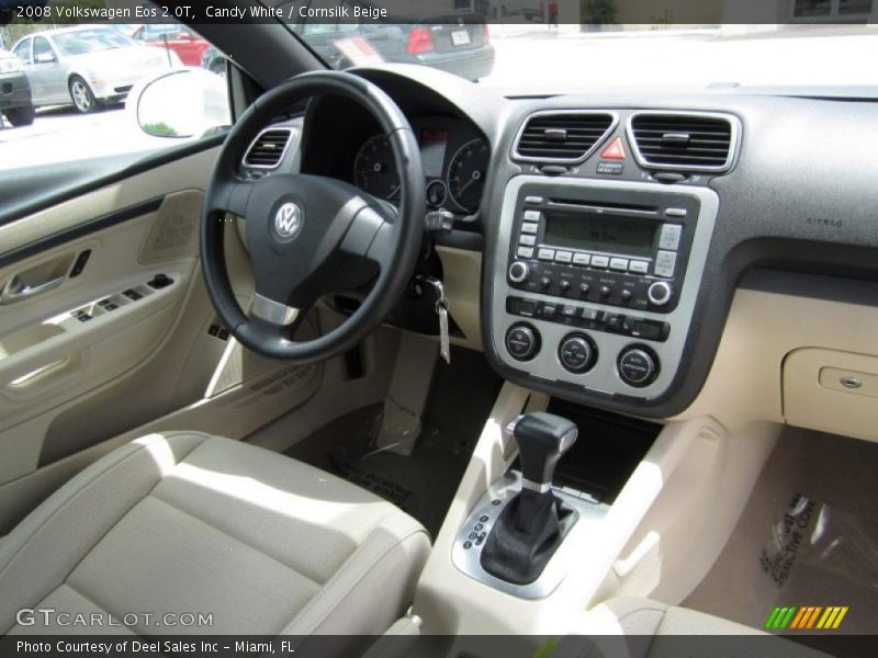 Candy White / Cornsilk Beige 2008 Volkswagen Eos 2.0T