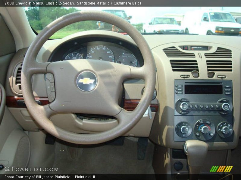 Sandstone Metallic / Cashmere Beige 2008 Chevrolet Malibu Classic LS Sedan