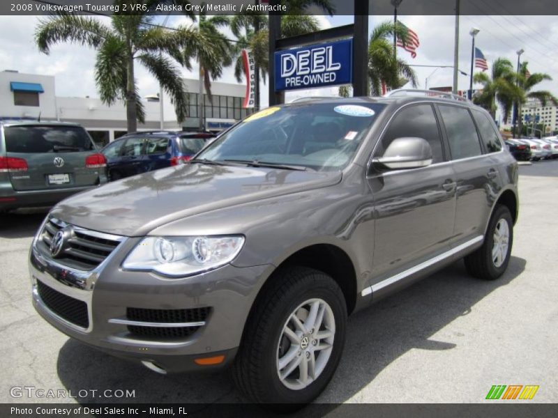 Alaska Grey Metallic / Anthracite 2008 Volkswagen Touareg 2 VR6