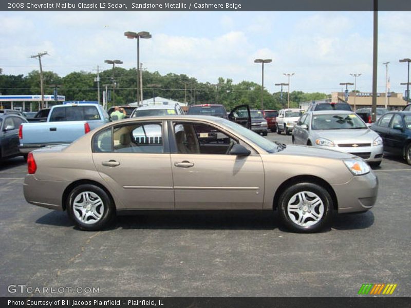 Sandstone Metallic / Cashmere Beige 2008 Chevrolet Malibu Classic LS Sedan