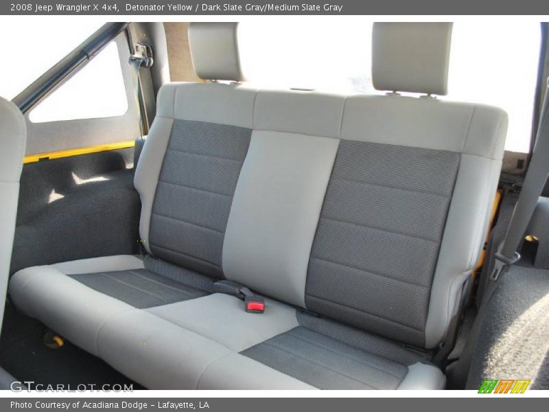 Detonator Yellow / Dark Slate Gray/Medium Slate Gray 2008 Jeep Wrangler X 4x4