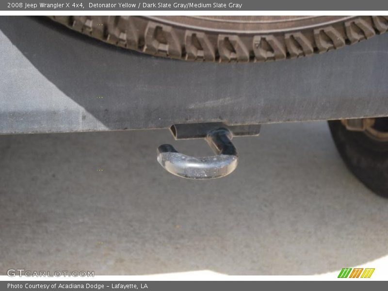 Detonator Yellow / Dark Slate Gray/Medium Slate Gray 2008 Jeep Wrangler X 4x4