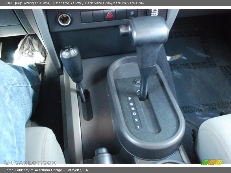 Detonator Yellow / Dark Slate Gray/Medium Slate Gray 2008 Jeep Wrangler X 4x4
