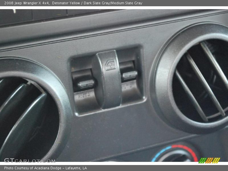 Detonator Yellow / Dark Slate Gray/Medium Slate Gray 2008 Jeep Wrangler X 4x4