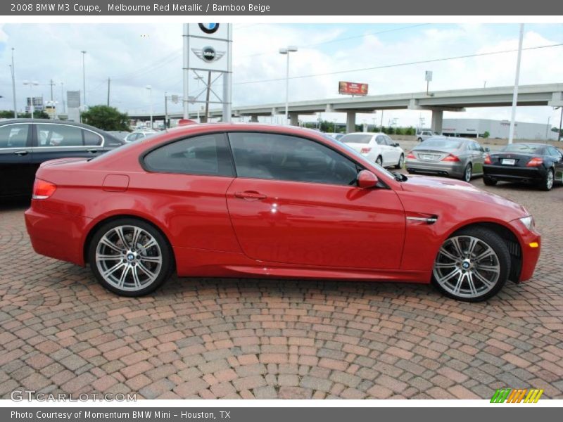 Melbourne Red Metallic / Bamboo Beige 2008 BMW M3 Coupe