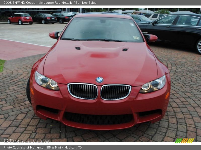 Melbourne Red Metallic / Bamboo Beige 2008 BMW M3 Coupe