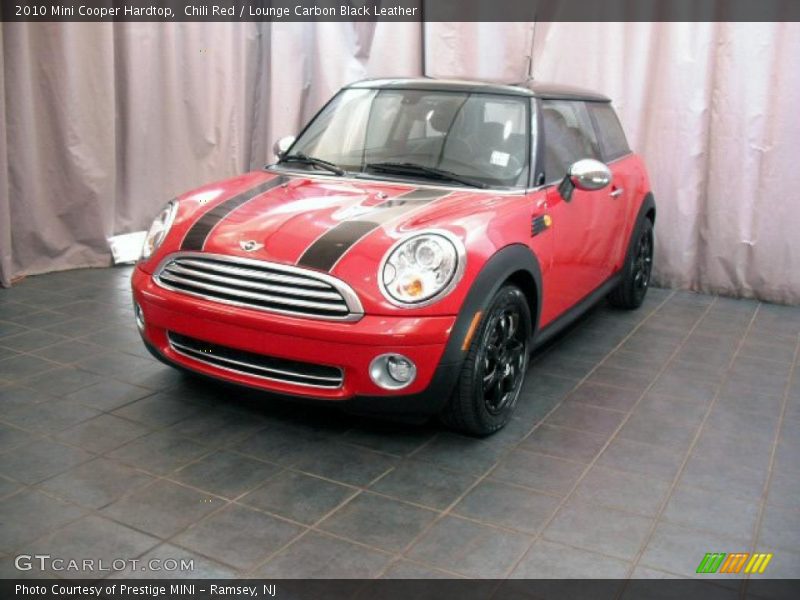 Chili Red / Lounge Carbon Black Leather 2010 Mini Cooper Hardtop