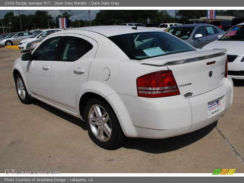 Silver Steel Metallic / Dark Slate Gray 2009 Dodge Avenger R/T