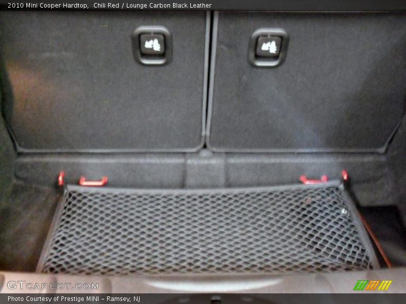 Chili Red / Lounge Carbon Black Leather 2010 Mini Cooper Hardtop