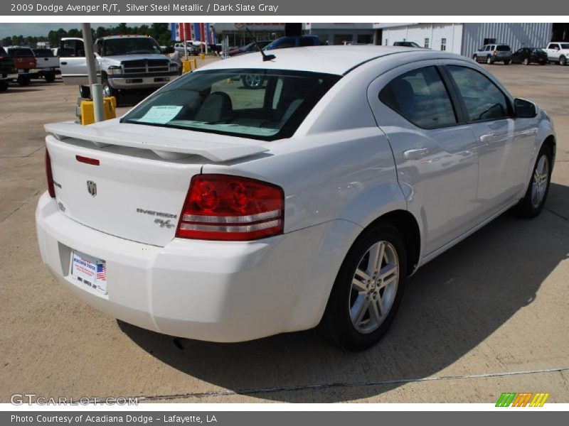 Silver Steel Metallic / Dark Slate Gray 2009 Dodge Avenger R/T