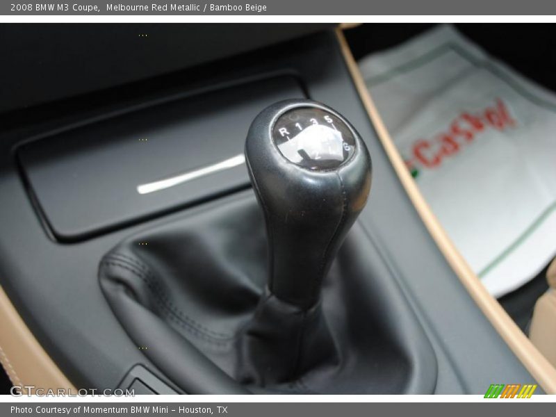 Melbourne Red Metallic / Bamboo Beige 2008 BMW M3 Coupe
