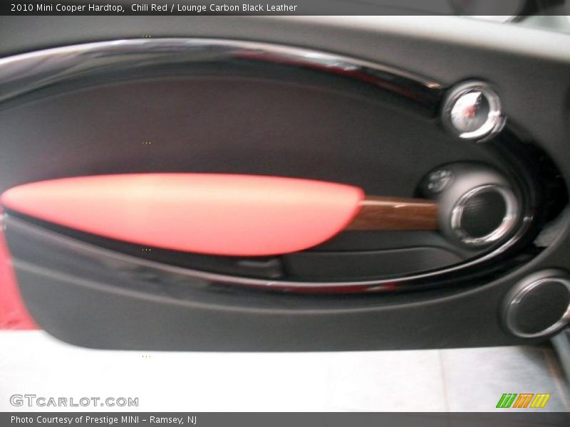 Chili Red / Lounge Carbon Black Leather 2010 Mini Cooper Hardtop