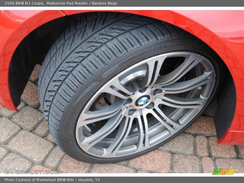 Melbourne Red Metallic / Bamboo Beige 2008 BMW M3 Coupe
