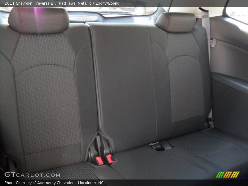 Red Jewel Metallic / Ebony/Ebony 2011 Chevrolet Traverse LT