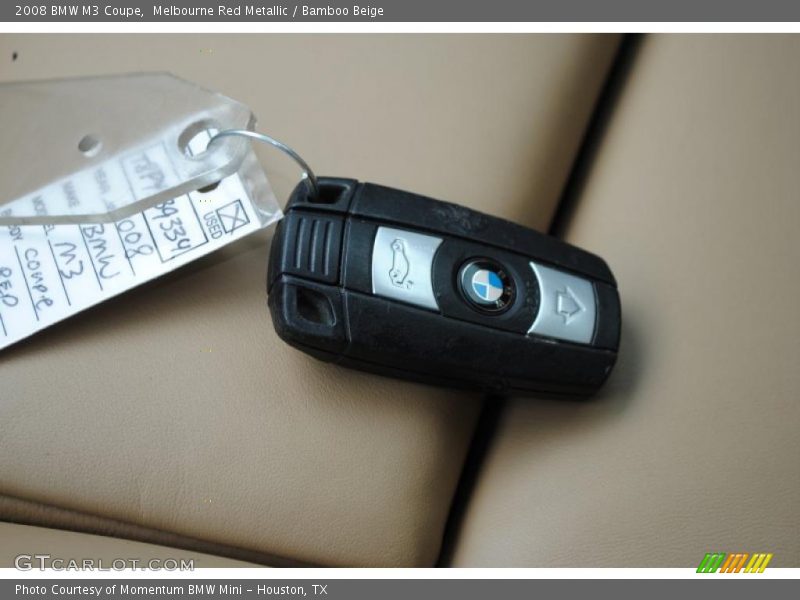 Melbourne Red Metallic / Bamboo Beige 2008 BMW M3 Coupe