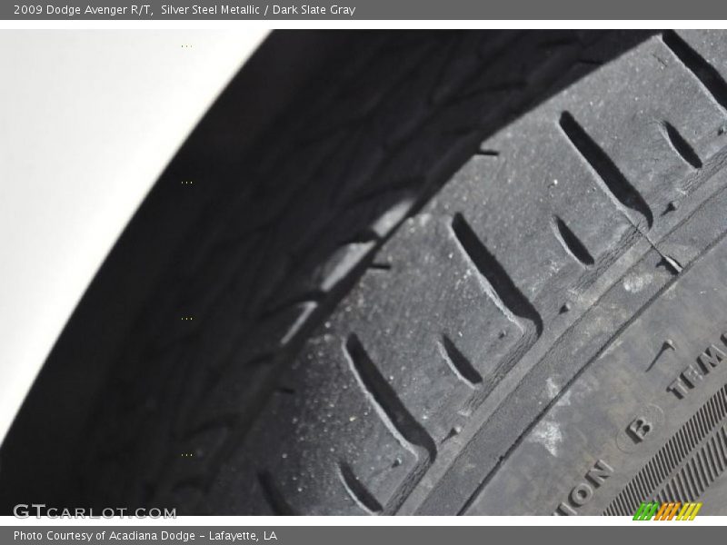 Silver Steel Metallic / Dark Slate Gray 2009 Dodge Avenger R/T