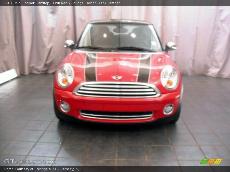 Chili Red / Lounge Carbon Black Leather 2010 Mini Cooper Hardtop