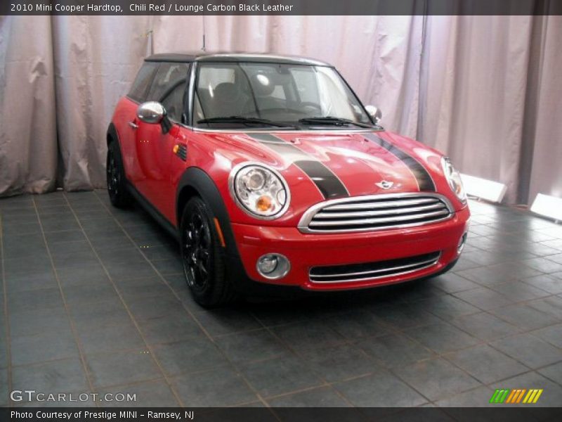 Chili Red / Lounge Carbon Black Leather 2010 Mini Cooper Hardtop