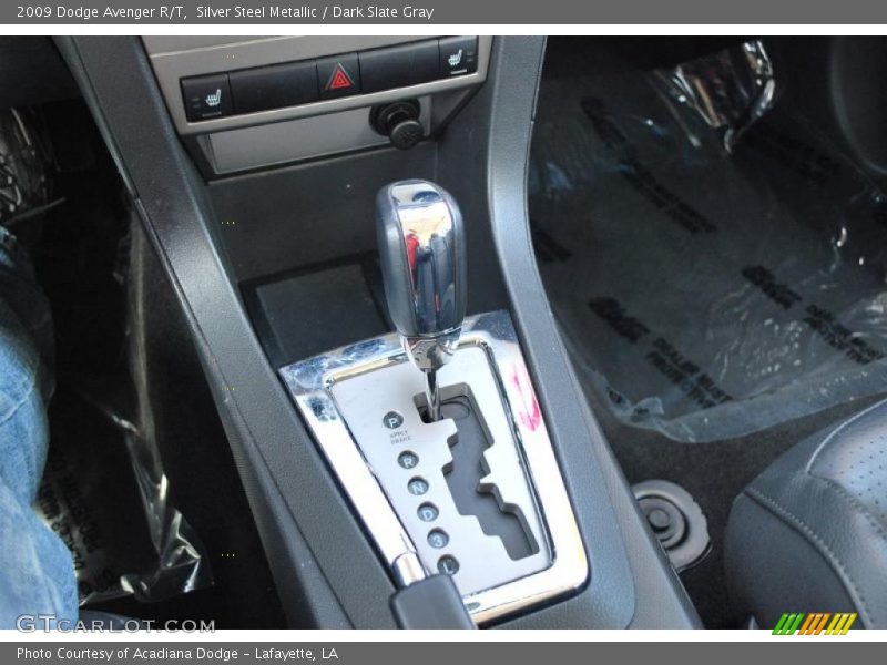 Silver Steel Metallic / Dark Slate Gray 2009 Dodge Avenger R/T
