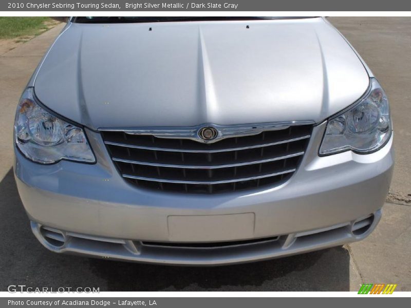 Bright Silver Metallic / Dark Slate Gray 2010 Chrysler Sebring Touring Sedan