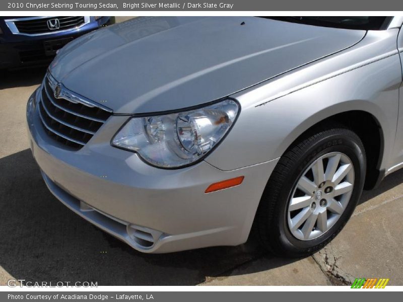 Bright Silver Metallic / Dark Slate Gray 2010 Chrysler Sebring Touring Sedan