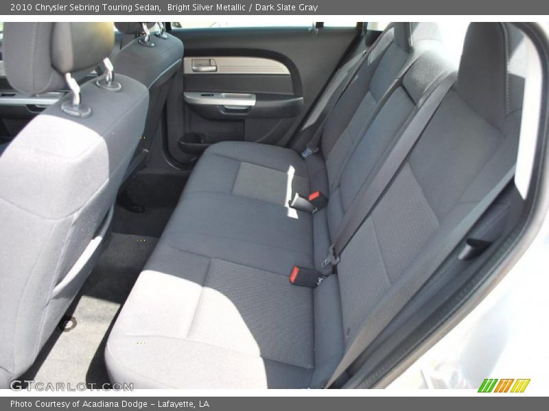 Bright Silver Metallic / Dark Slate Gray 2010 Chrysler Sebring Touring Sedan