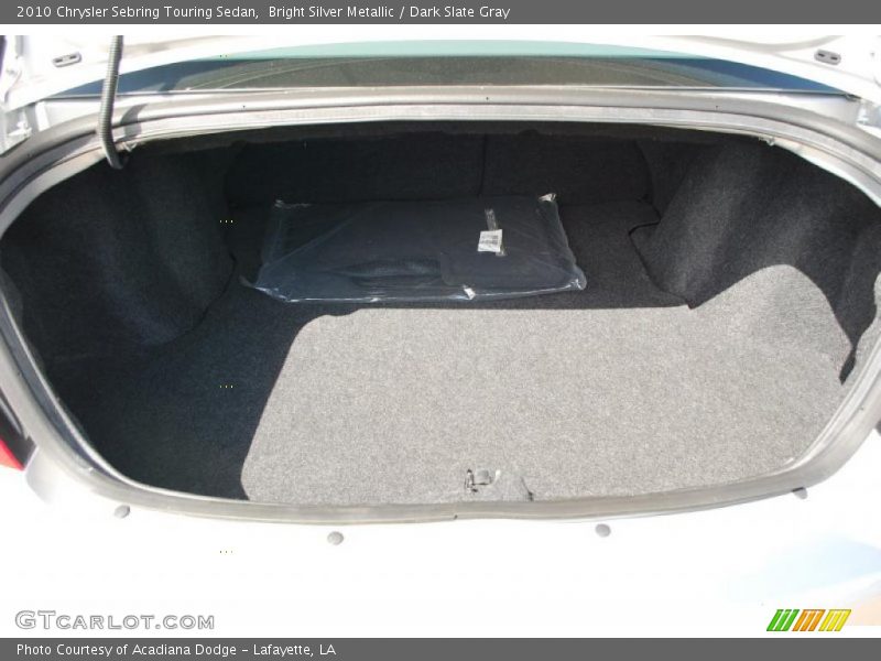 Bright Silver Metallic / Dark Slate Gray 2010 Chrysler Sebring Touring Sedan