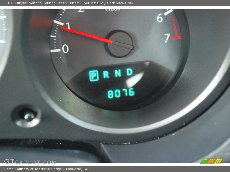 Bright Silver Metallic / Dark Slate Gray 2010 Chrysler Sebring Touring Sedan
