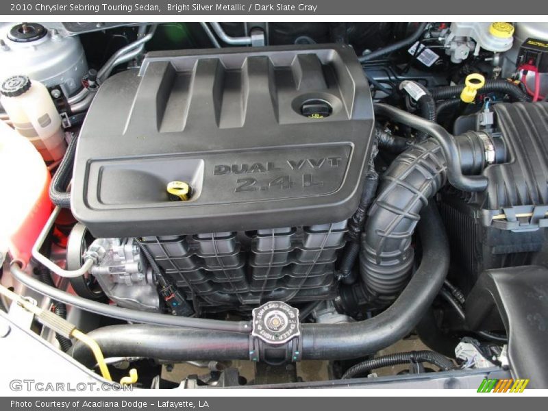 Bright Silver Metallic / Dark Slate Gray 2010 Chrysler Sebring Touring Sedan