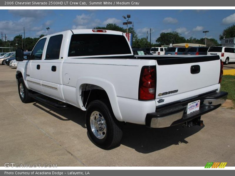 Summit White / Medium Gray 2006 Chevrolet Silverado 2500HD LT Crew Cab