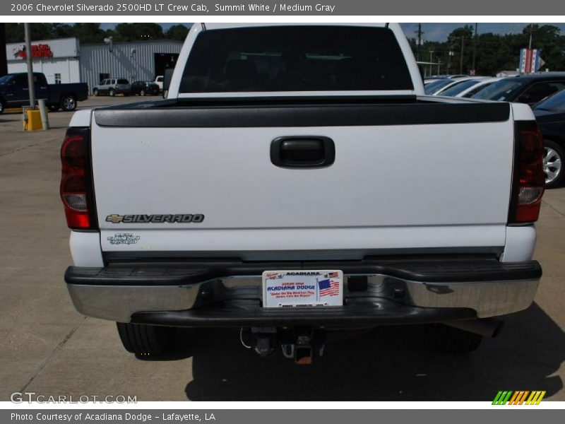 Summit White / Medium Gray 2006 Chevrolet Silverado 2500HD LT Crew Cab